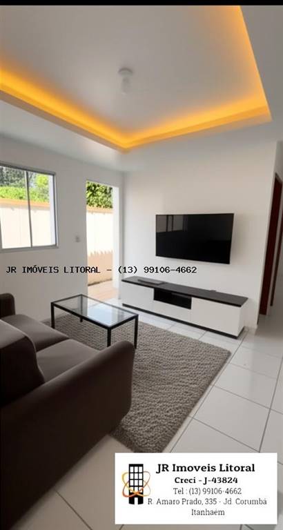 Casa com 2 quartos e 65 m² em Jardim Belas Artes, Itanhaém