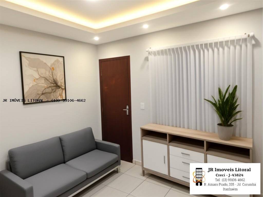Casa com 2 quartos e 65 m² em Jardim Belas Artes, Itanhaém