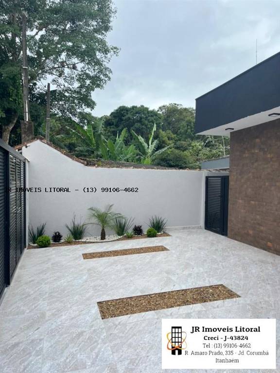 Casa com 2 quartos e 52 m² em Jardim Belas Artes, Itanhaém