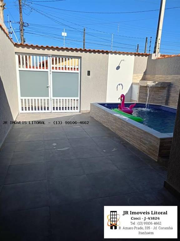 Casa com 2 quartos e 74 m² em Jardim Belas Artes, Itanhaém