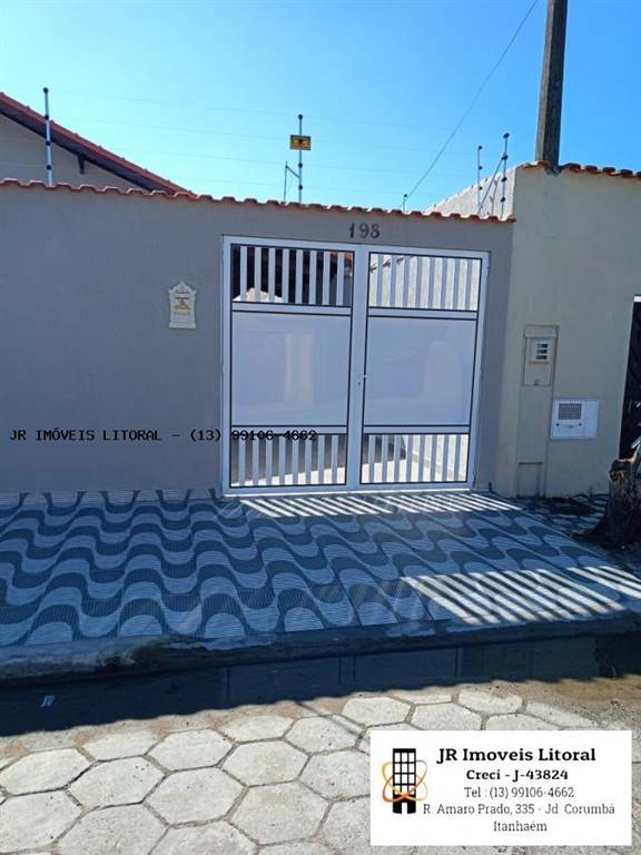 Casa com 2 quartos e 74 m² em Jardim Belas Artes, Itanhaém