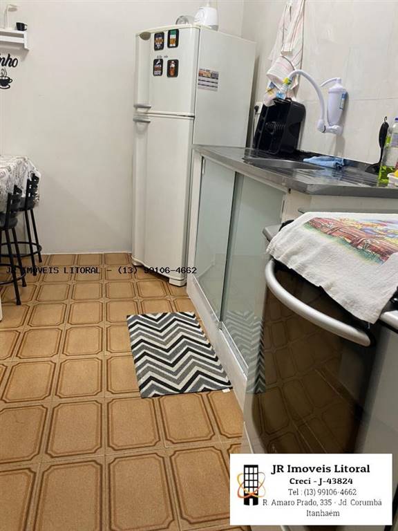 Apartamento com 1 quarto e 42 m² em Jardim Belas Artes, Itanhaém