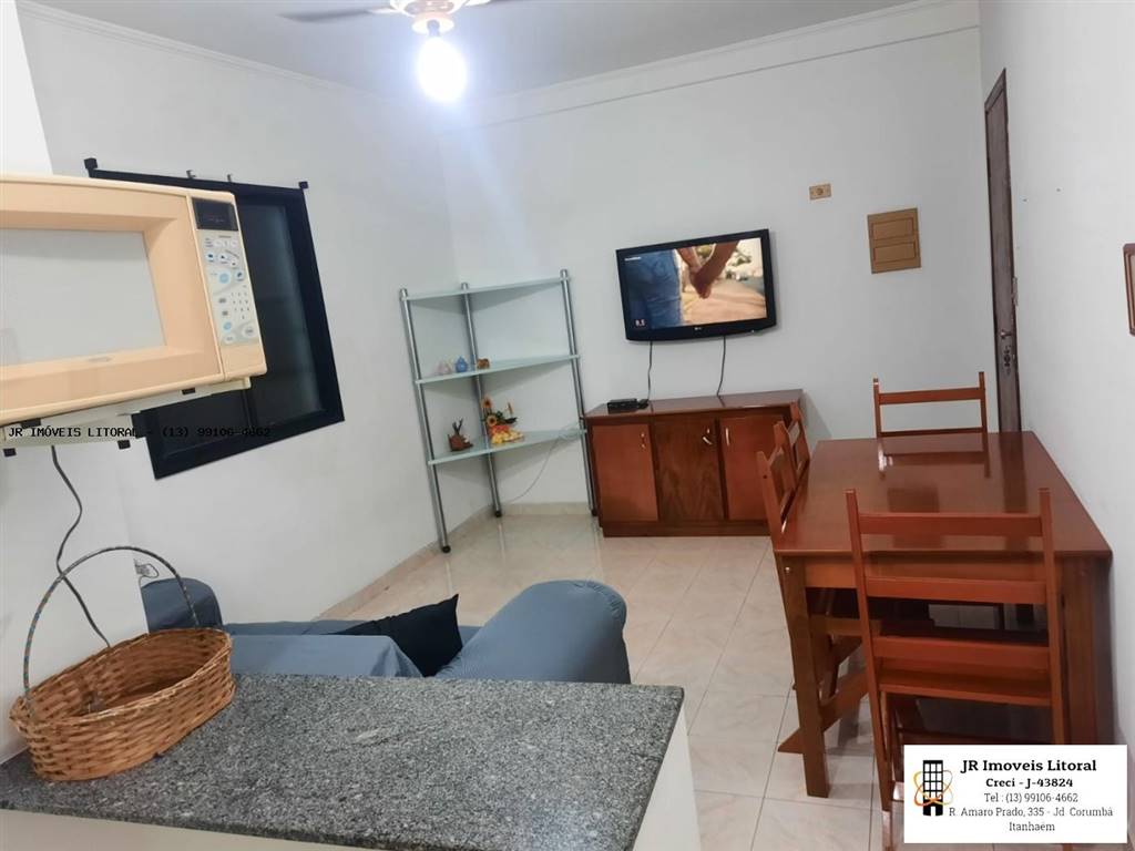 Apartamento com 1 quarto e 47 m² em Jardim Belas Artes, Itanhaém