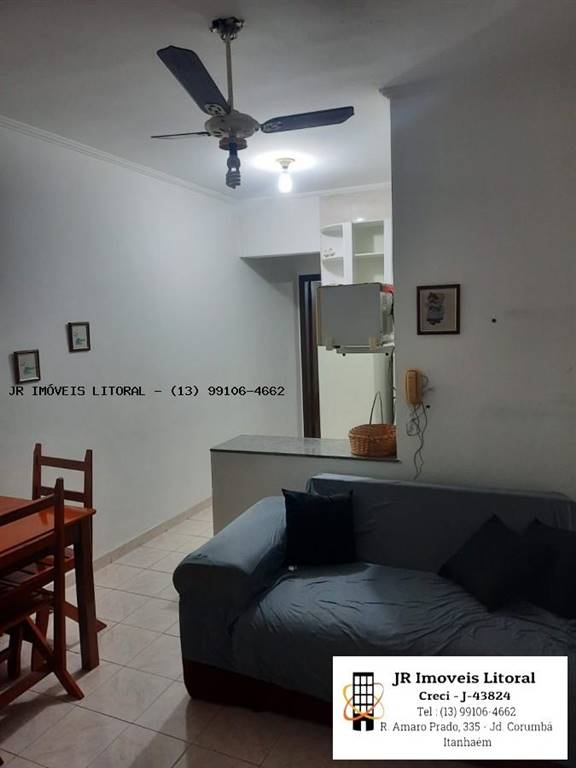 Apartamento com 1 quarto e 47 m² em Jardim Belas Artes, Itanhaém