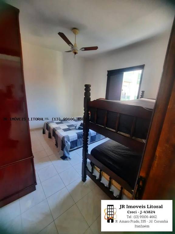Apartamento com 1 quarto e 47 m² em Jardim Belas Artes, Itanhaém