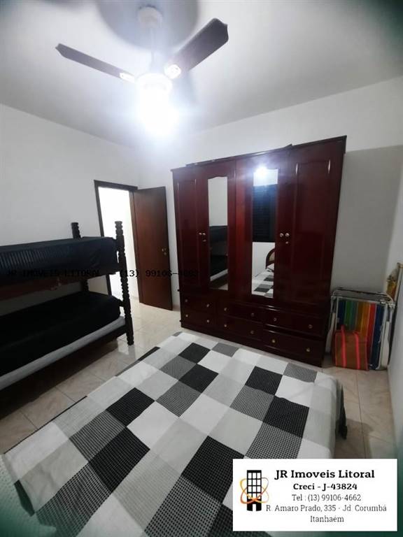 Apartamento com 1 quarto e 47 m² em Jardim Belas Artes, Itanhaém