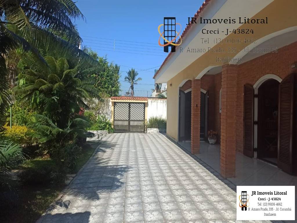 Casa com 5 quartos e 249 m² em Jardim Belas Artes, Itanhaém