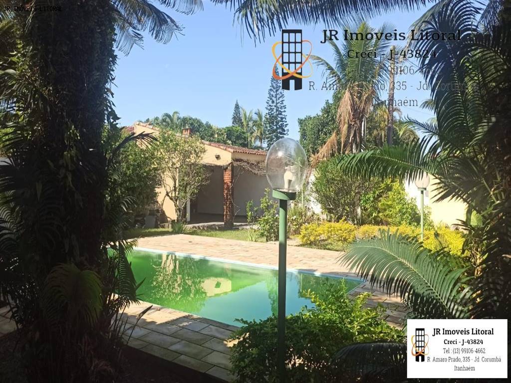 Casa com 5 quartos e 249 m² em Jardim Belas Artes, Itanhaém