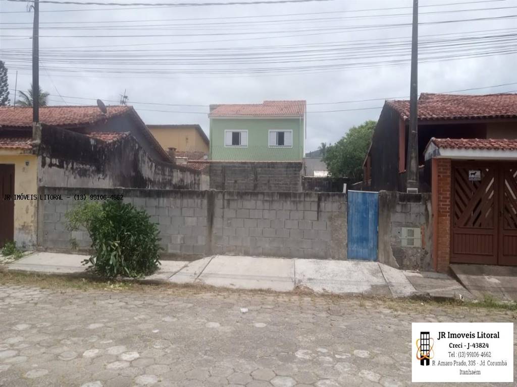 Terreno com 252 m² em Jardim Belas Artes, Itanhaém