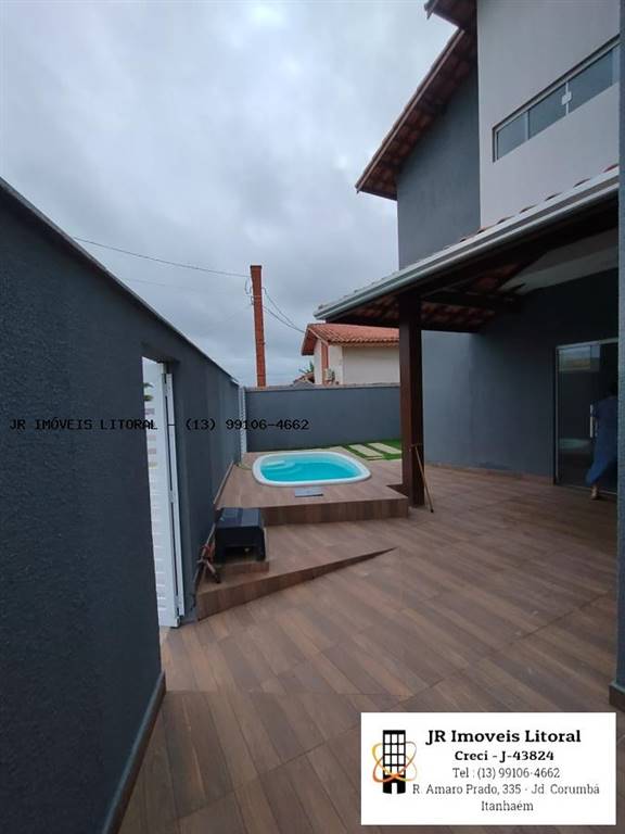 Casa com 3 quartos e 98 m² em Jardim Belas Artes, Itanhaém