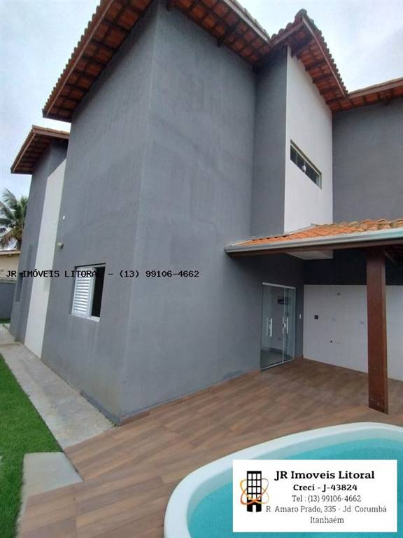 Casa com 3 quartos e 98 m² em Jardim Belas Artes, Itanhaém
