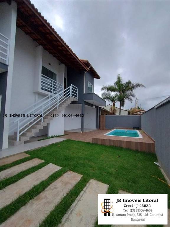 Casa com 3 quartos e 140 m² em Jardim Belas Artes, Itanhaém