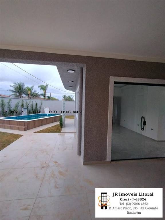 Casa com 3 quartos e 107 m² em Jardim Belas Artes, Itanhaém