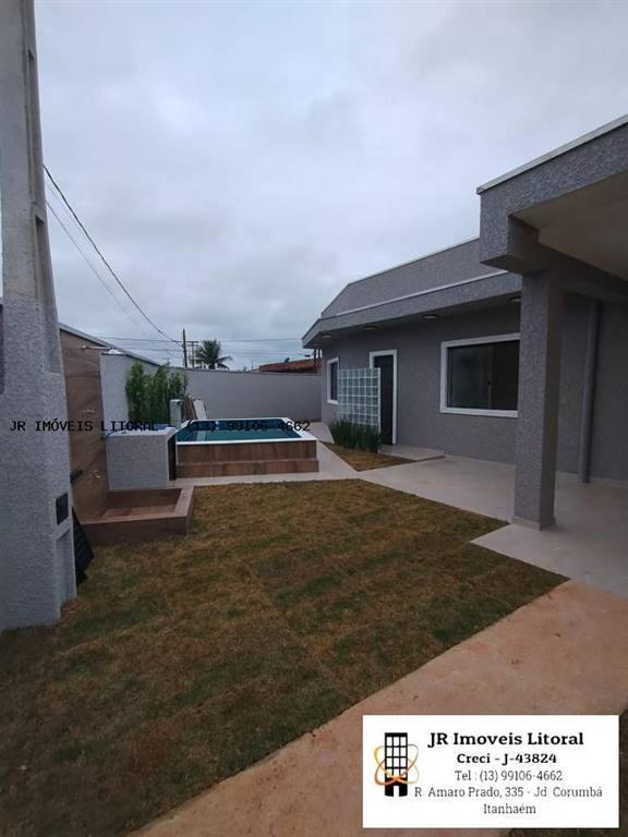 Casa com 3 quartos e 107 m² em Jardim Belas Artes, Itanhaém