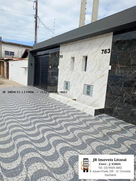 Casa com 2 quartos e 74 m² em Jardim Belas Artes, Itanhaém