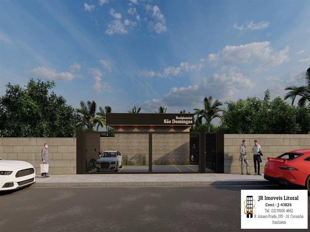 Casa com 2 quartos e 44 m² em Jardim Belas Artes, Itanhaém