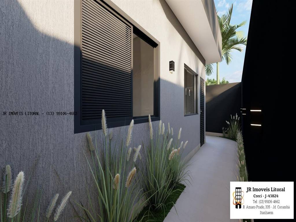 Casa com 2 quartos e 44 m² em Jardim Belas Artes, Itanhaém