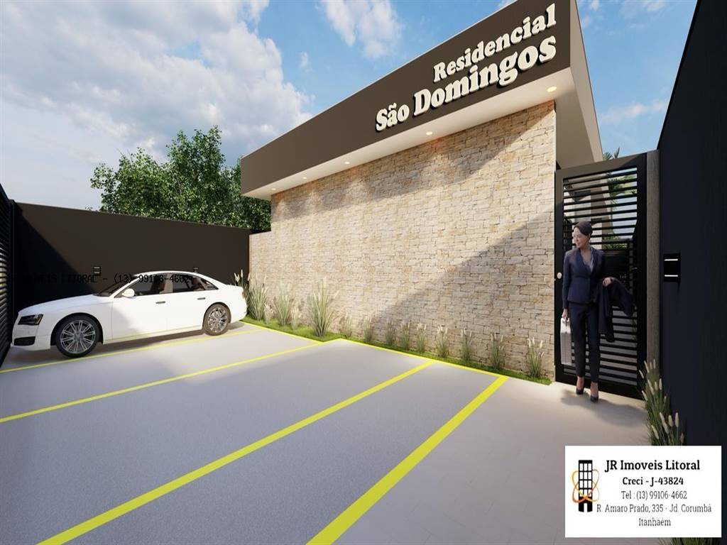 Casa com 2 quartos e 44 m² em Jardim Belas Artes, Itanhaém