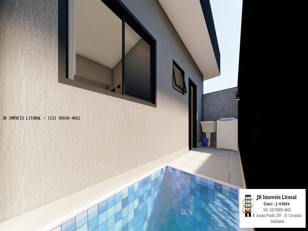 Casa com 2 quartos e 44 m² em Jardim Belas Artes, Itanhaém