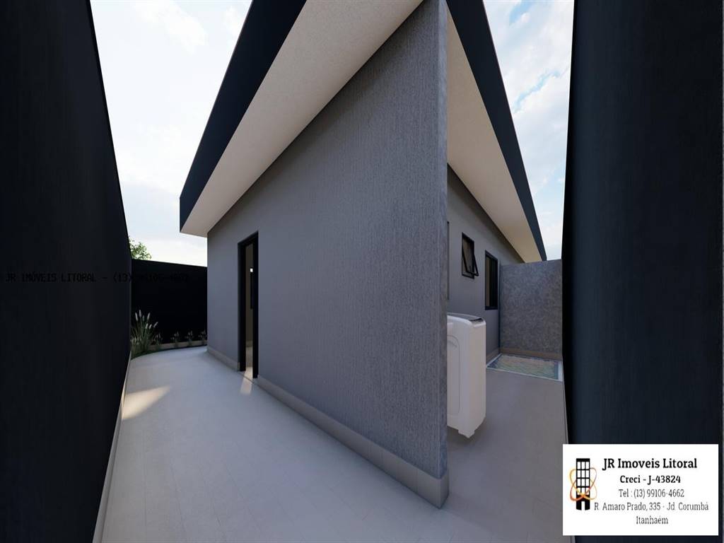 Casa com 2 quartos e 44 m² em Jardim Belas Artes, Itanhaém