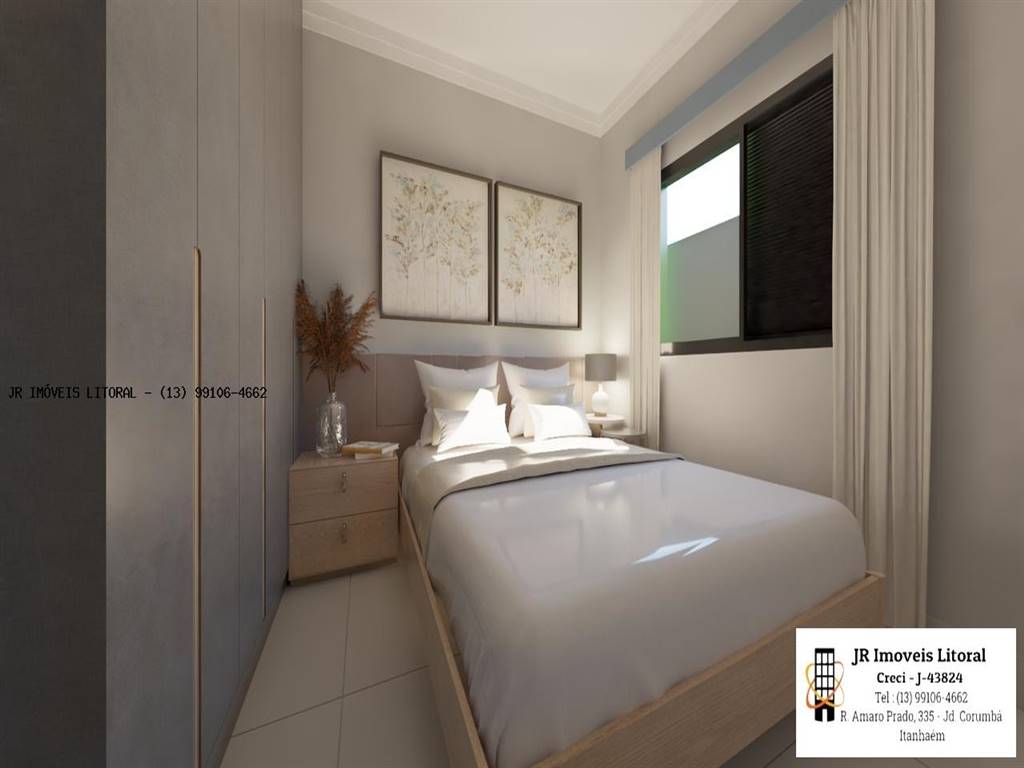 Casa com 2 quartos e 44 m² em Jardim Belas Artes, Itanhaém