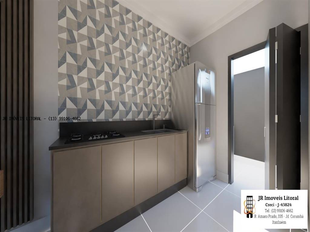 Casa com 2 quartos e 44 m² em Jardim Belas Artes, Itanhaém