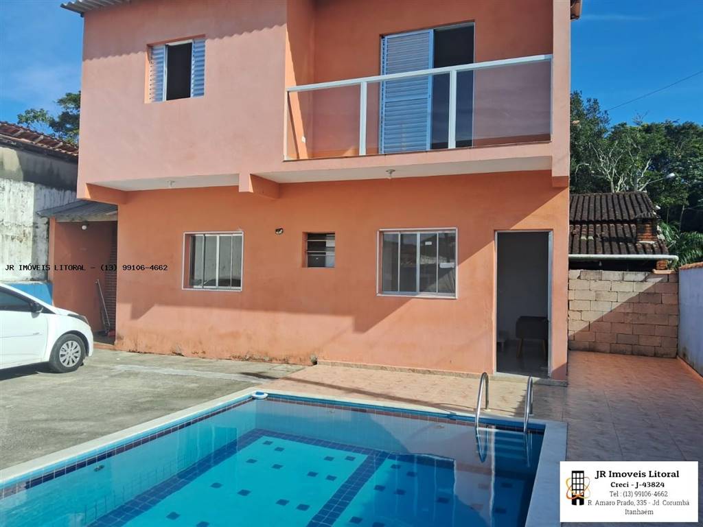 Casa com 3 quartos e 156 m² em Jardim Belas Artes, Itanhaém