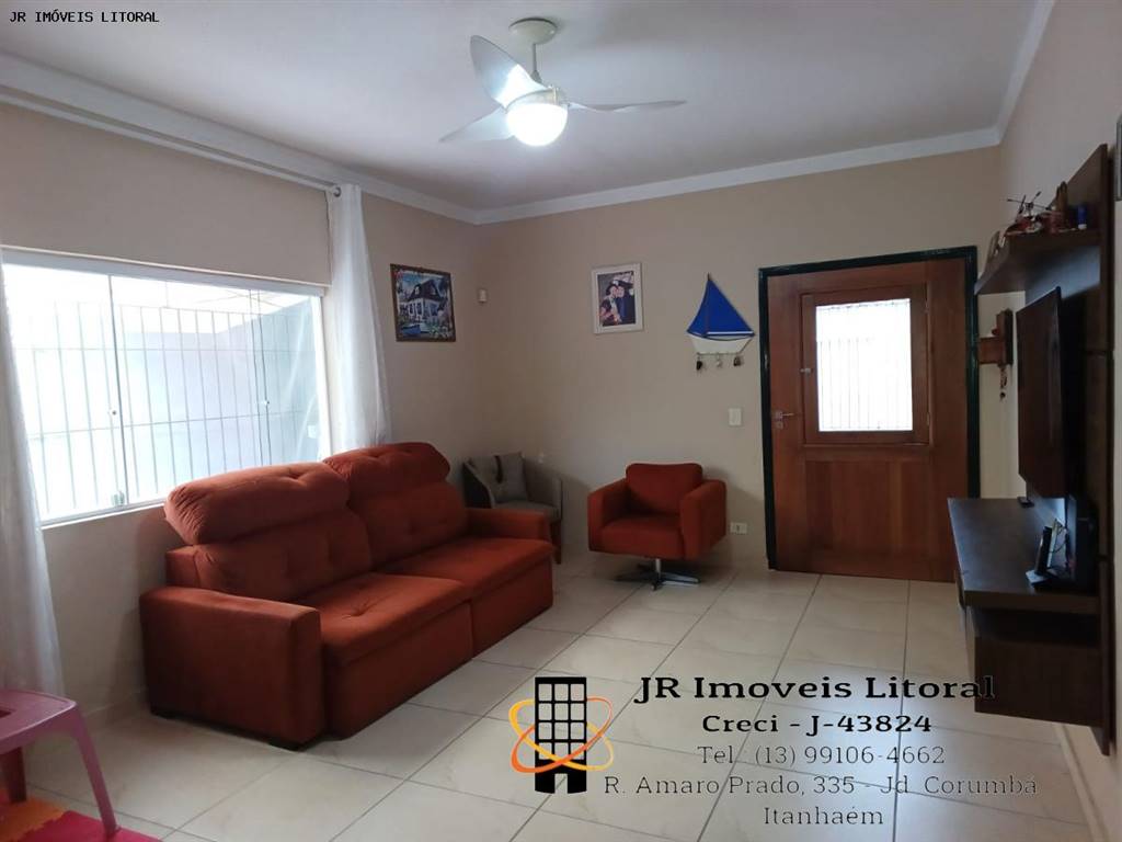 Casa com 3 quartos e 140 m² em Jardim Belas Artes, Itanhaém