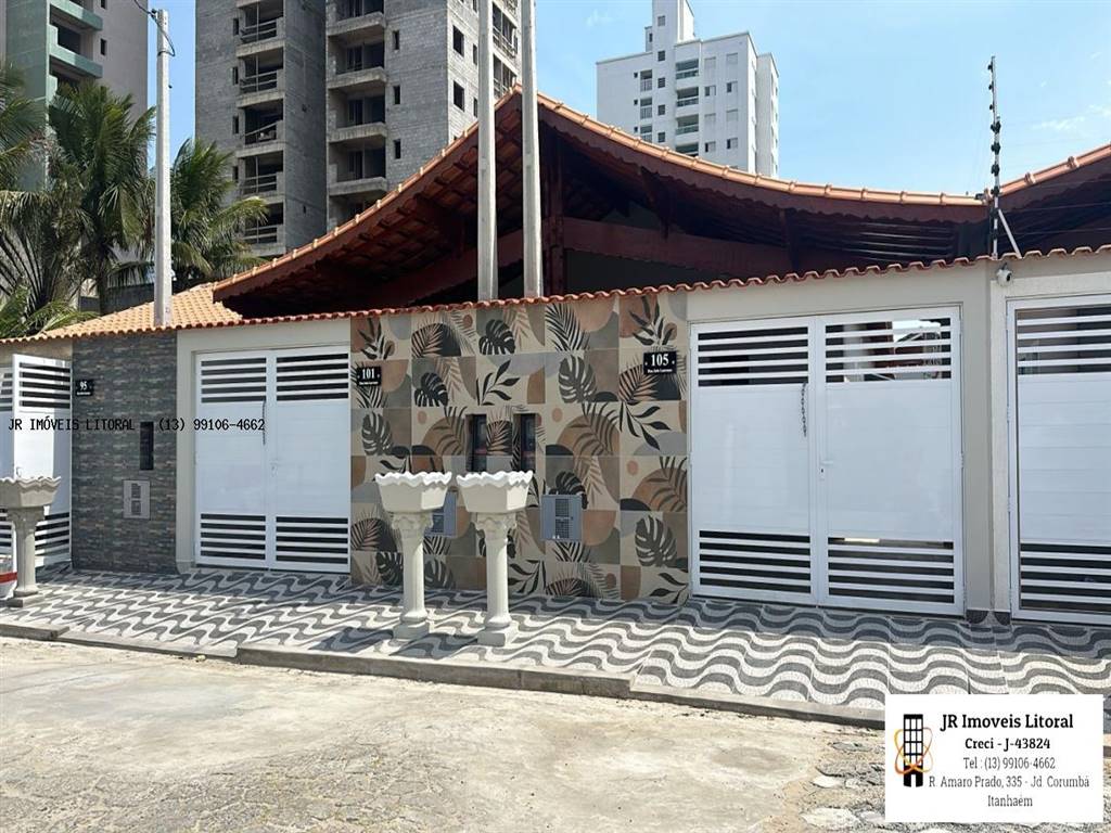 Casa com 2 quartos e 88 m² em Jardim Belas Artes, Itanhaém
