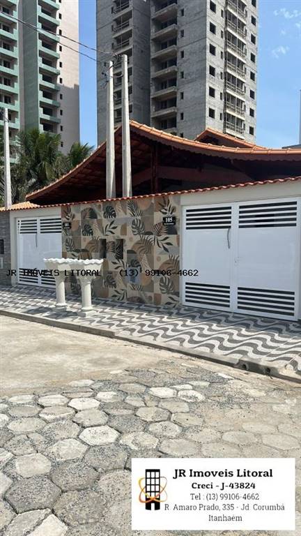 Casa com 2 quartos e 88 m² em Jardim Belas Artes, Itanhaém