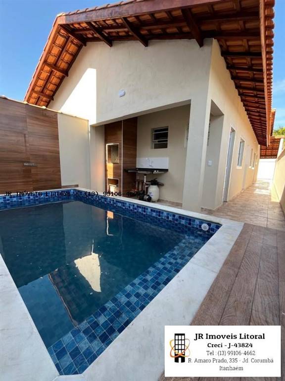 Casa com 2 quartos e 63 m² em Jardim Belas Artes, Itanhaém