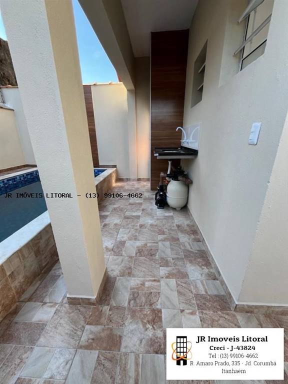 Casa com 2 quartos e 63 m² em Jardim Belas Artes, Itanhaém