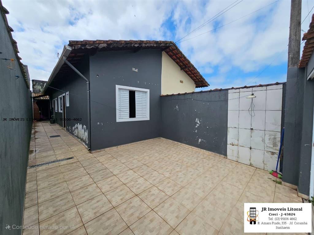 Casa com 3 quartos e 63 m² em Jardim Belas Artes, Itanhaém