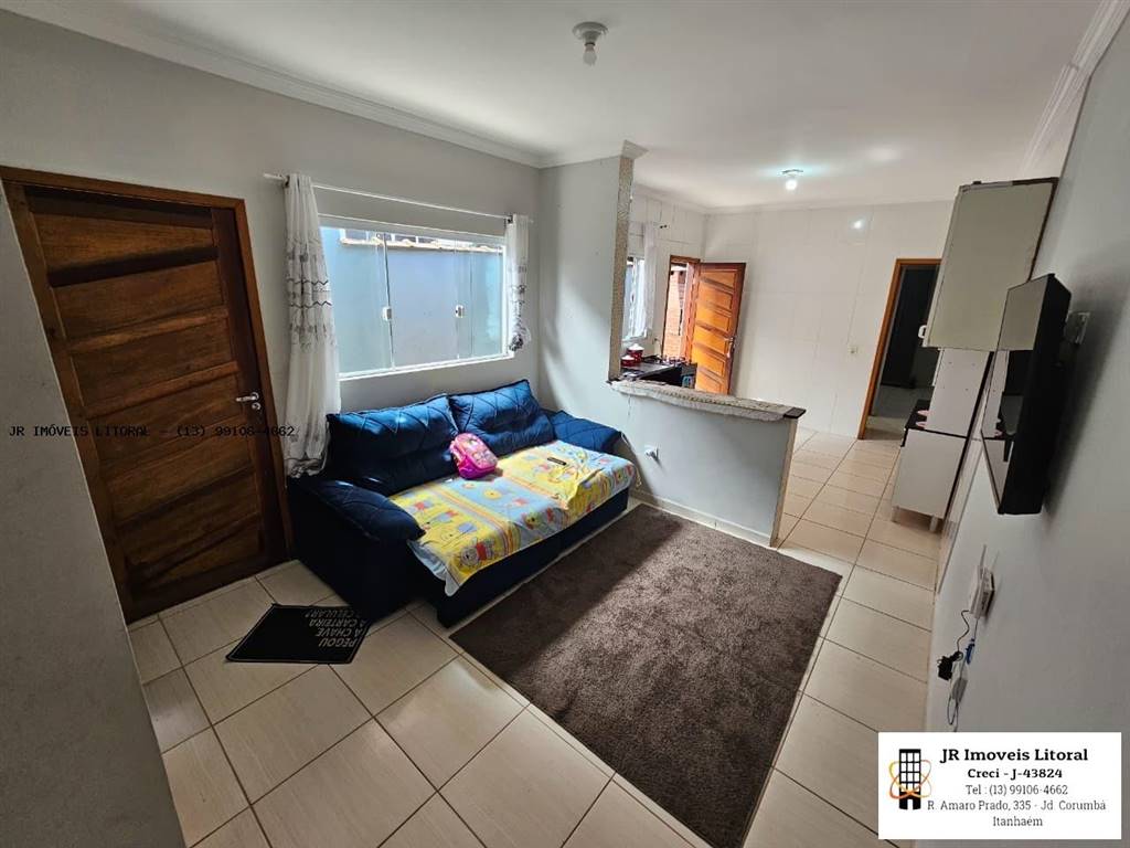 Casa com 3 quartos e 63 m² em Jardim Belas Artes, Itanhaém