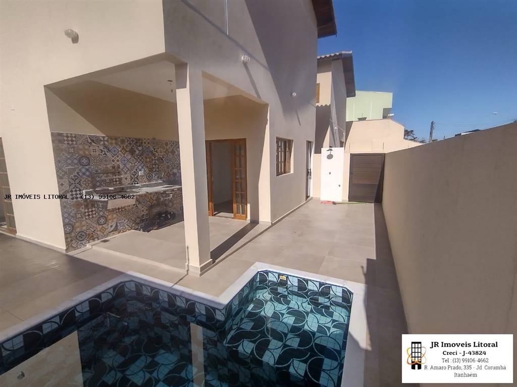 Casa com 2 quartos e 48 m² em Jardim Belas Artes, Itanhaém