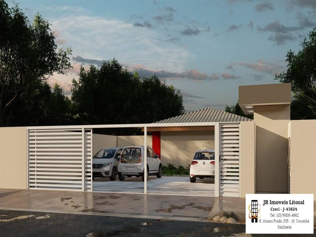 Casa com 2 quartos e 48 m² em Jardim Belas Artes, Itanhaém