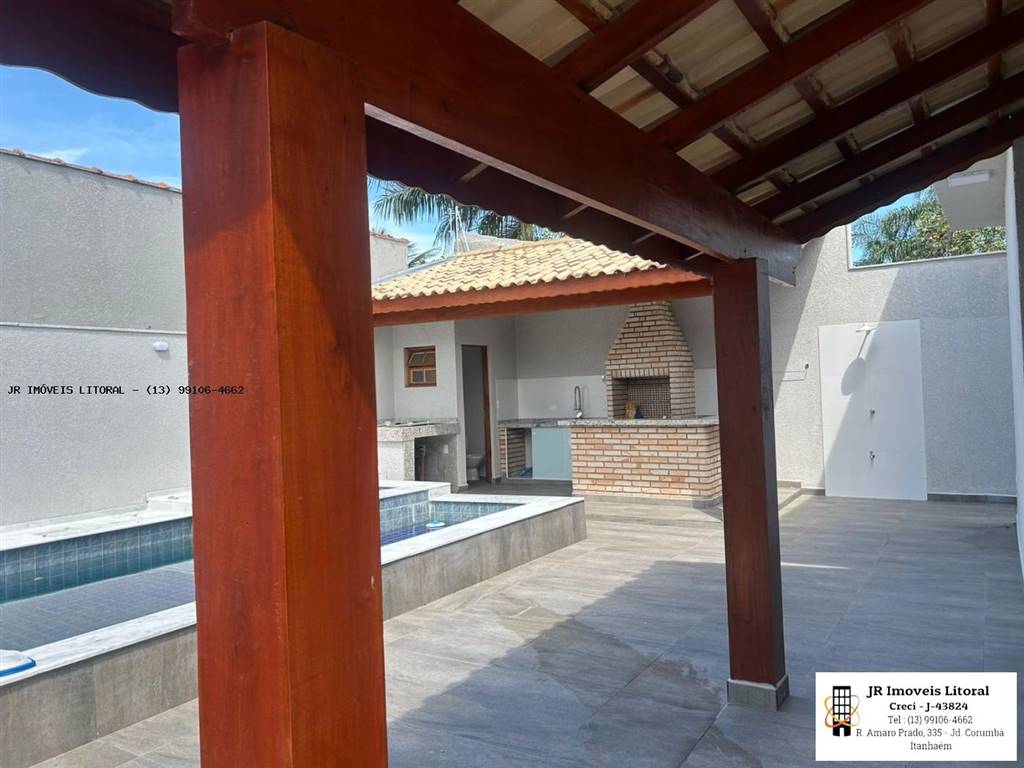 Casa com 3 quartos e 177 m² em Jardim Belas Artes, Itanhaém