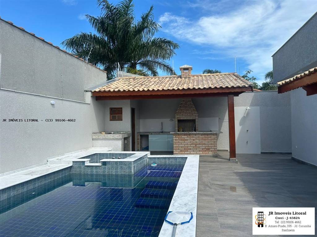 Casa com 3 quartos e 177 m² em Jardim Belas Artes, Itanhaém
