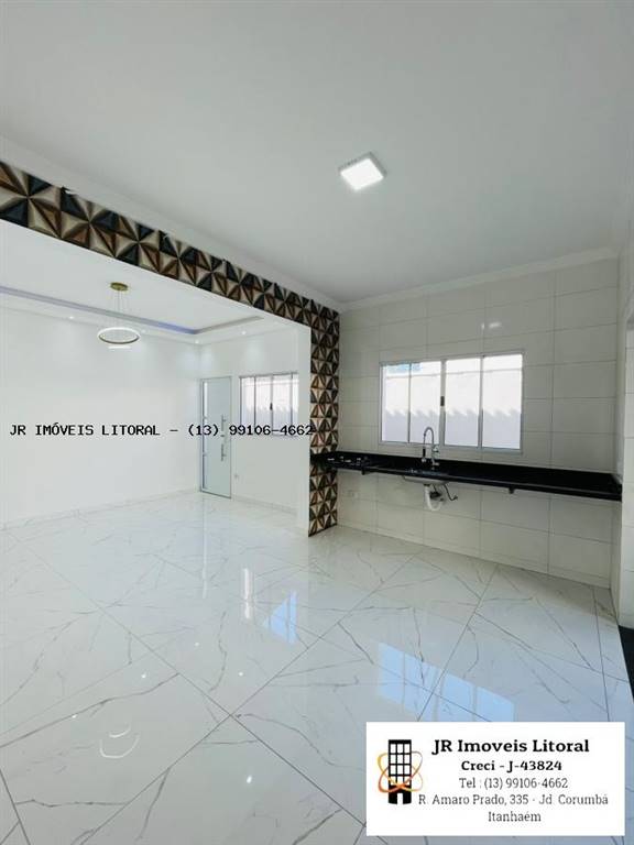 Casa com 2 quartos e 77 m² em Jardim Belas Artes, Itanhaém