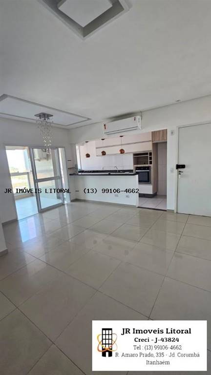 Apartamento com 3 quartos e 86 m² em Jardim Belas Artes, Itanhaém