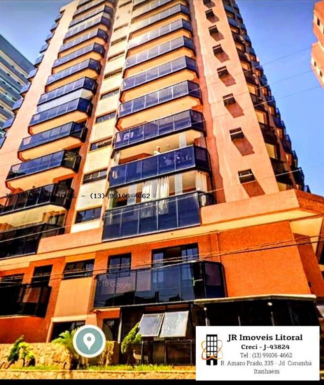 Apartamento com 1 quarto e 58 m² em Jardim Belas Artes, Itanhaém
