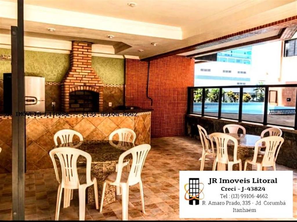Apartamento com 1 quarto e 58 m² em Jardim Belas Artes, Itanhaém