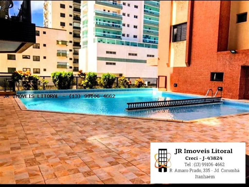 Apartamento com 1 quarto e 58 m² em Jardim Belas Artes, Itanhaém