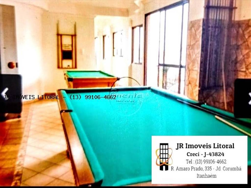 Apartamento com 1 quarto e 58 m² em Jardim Belas Artes, Itanhaém