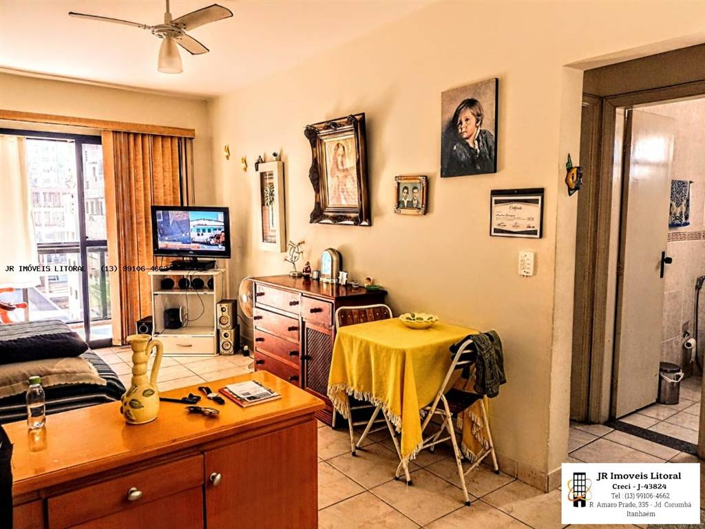 Apartamento com 1 quarto e 58 m² em Jardim Belas Artes, Itanhaém