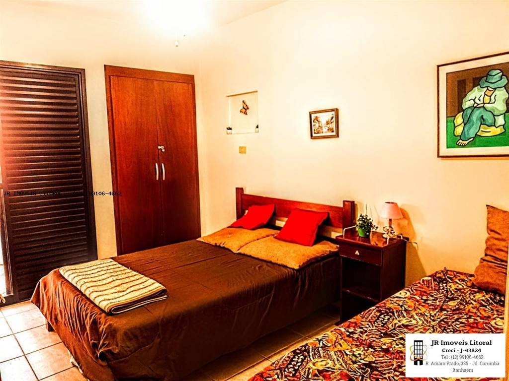 Apartamento com 1 quarto e 58 m² em Jardim Belas Artes, Itanhaém