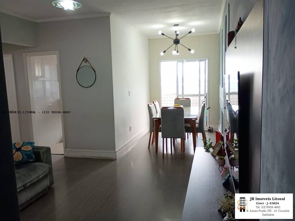 Apartamento com 2 quartos e 67 m² em Jardim Belas Artes, Itanhaém
