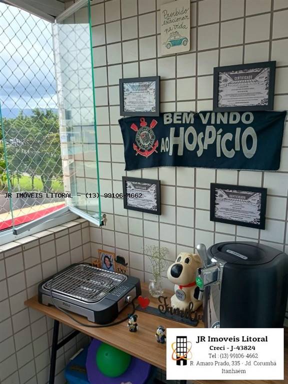 Apartamento com 2 quartos e 67 m² em Jardim Belas Artes, Itanhaém