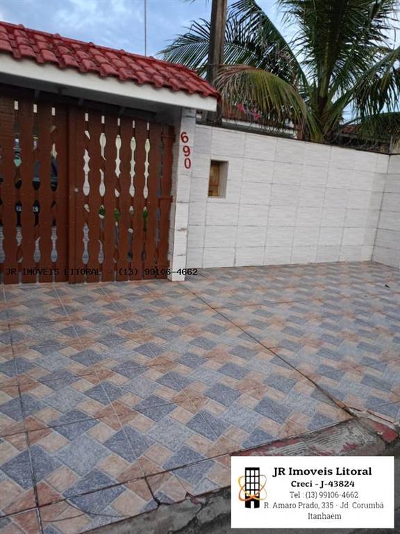 Casa com 2 quartos e 78 m² em Jardim Belas Artes, Itanhaém