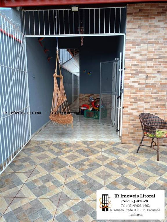 Casa com 2 quartos e 60 m² em Jardim Belas Artes, Itanhaém